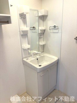 【洗面所】 | Ｄ-room船町 | 洗髪洗面化粧台※イメージです
