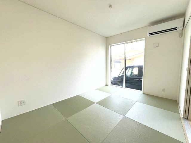 【和室】 | 糟屋郡志免町桜丘3丁目第7・平屋　1号棟（全1棟）【仲介手数料無料・0円】 | 現地写真。1階和室です。