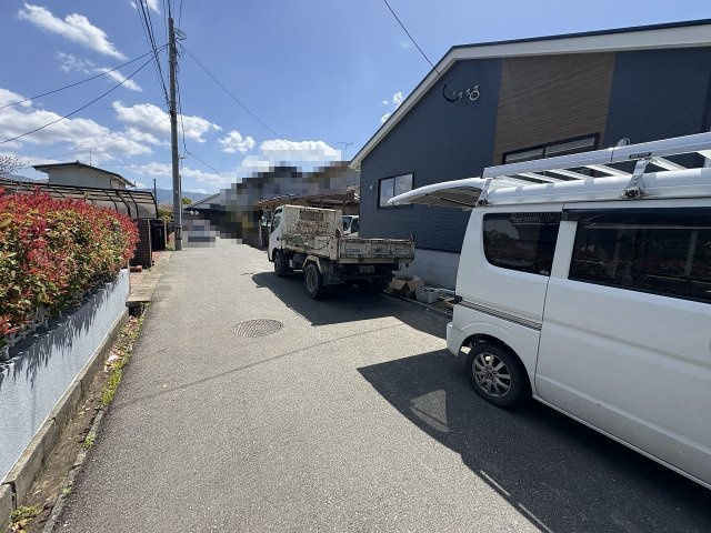 【その他】 | 糟屋郡志免町桜丘3丁目第7・平屋　1号棟（全1棟）【仲介手数料無料・0円】 | 現地写真。前面道路です。