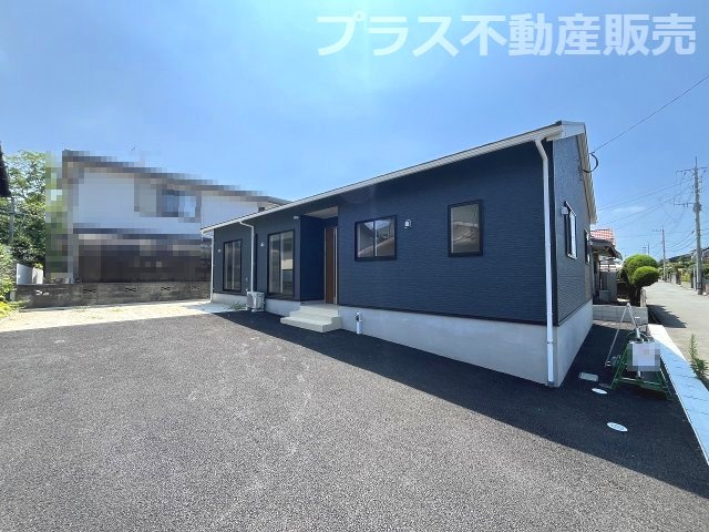 【外観】 | 糟屋郡志免町桜丘3丁目第7・平屋　1号棟（全1棟）【仲介手数料無料・0円】 | 完成しました。物件内部もご見学頂けます。プラス不動産販売にお任せ下さい。