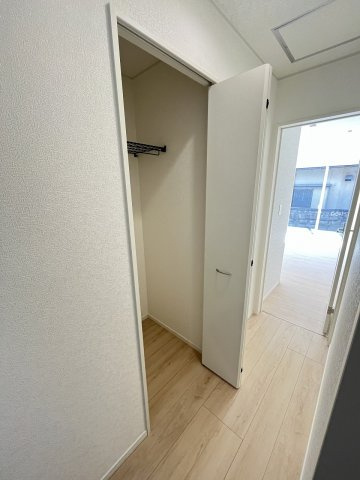 【収納】 | 糟屋郡志免町桜丘3丁目第7・平屋　1号棟（全1棟）【仲介手数料無料・0円】 | 施工例。2階にもトイレです。施工例は完成時と異なる場合があります。