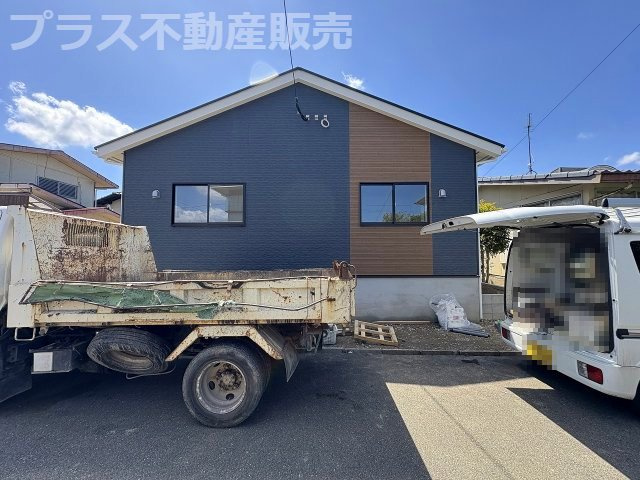 【外観】 | 糟屋郡志免町桜丘3丁目第7・平屋　1号棟（全1棟）【仲介手数料無料・0円】 | 現地写真。プラス不動産販売なら、現場の全ての棟をまとめてご見学頂けます。