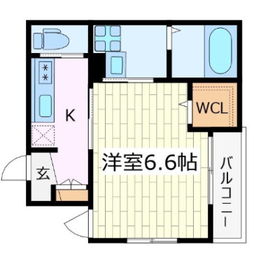 Atlantis府中の間取り