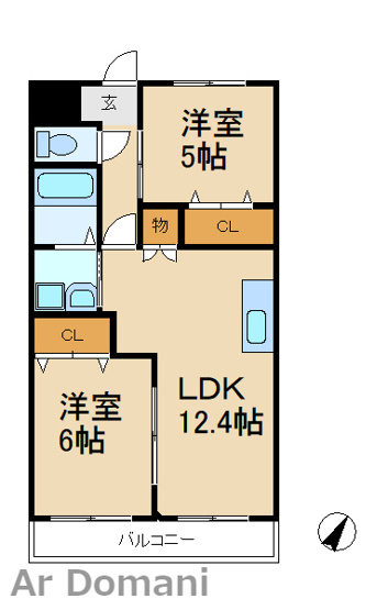 【間取り】 | デージーコート相模台