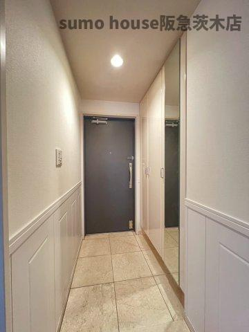 ディアステージ正雀ウェルブライトの玄関