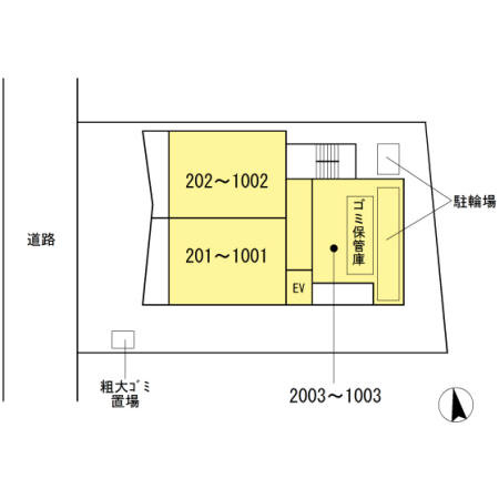 CP HOMESの区画図