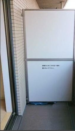 アイル東京向島のバルコニー