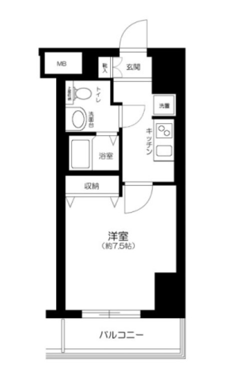 アイル東京向島の間取り