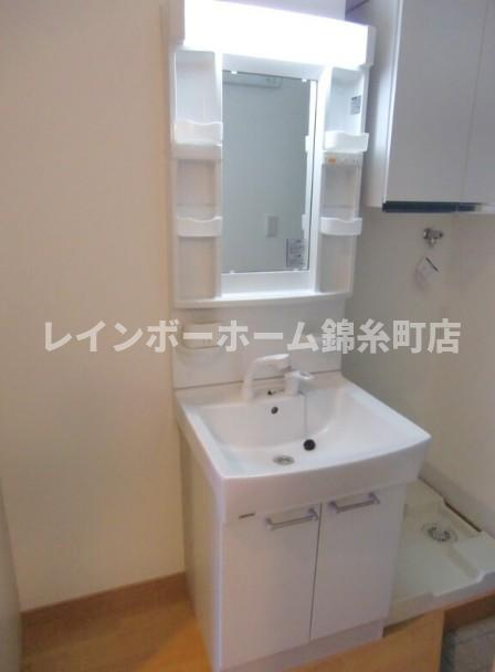 墨田区石原４丁目の賃貸マンションの独立洗面台