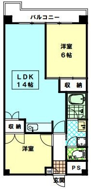 サンパーク三園の間取り|間取りです。