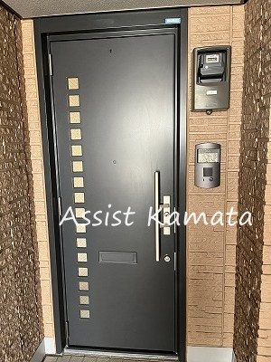 グラン・リーオ東雪谷の玄関