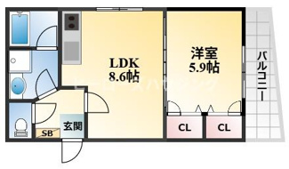 【間取り】 | シャンリジェール
