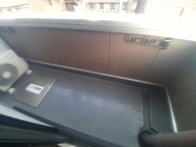 ルミエール明石のバルコニー