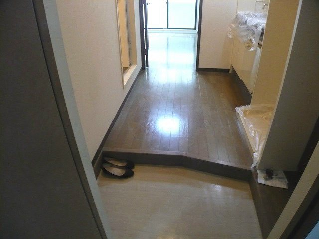 ルミエール明石の玄関