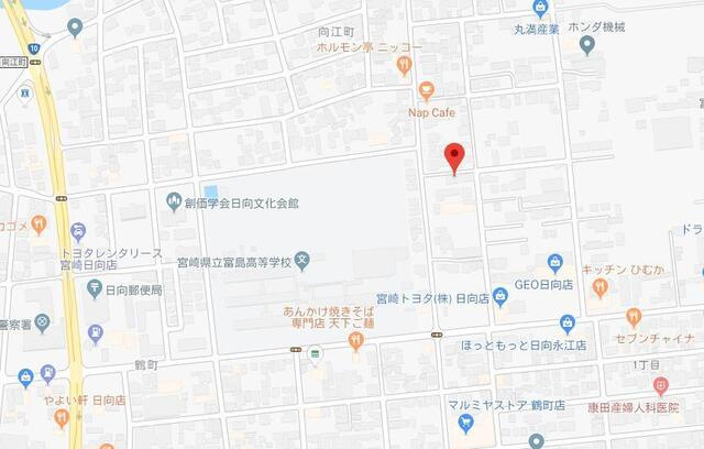 フローラルハイツ真帆Ⅱの地図