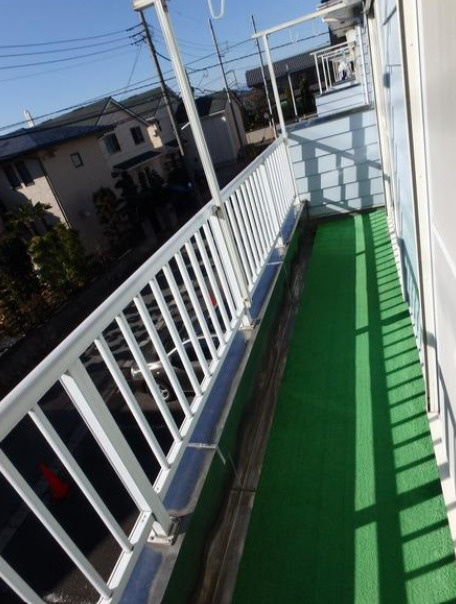 エスポワール参番館のバルコニー