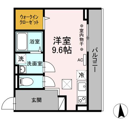 ノーブル スクエアAの間取り