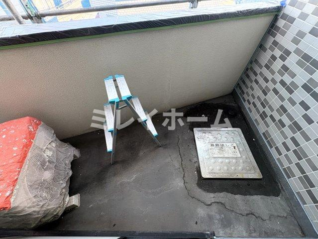 CSハウスのバルコニー