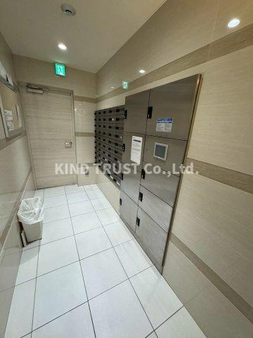 LUXE都島Ⅲのロビー|清潔なロビーです