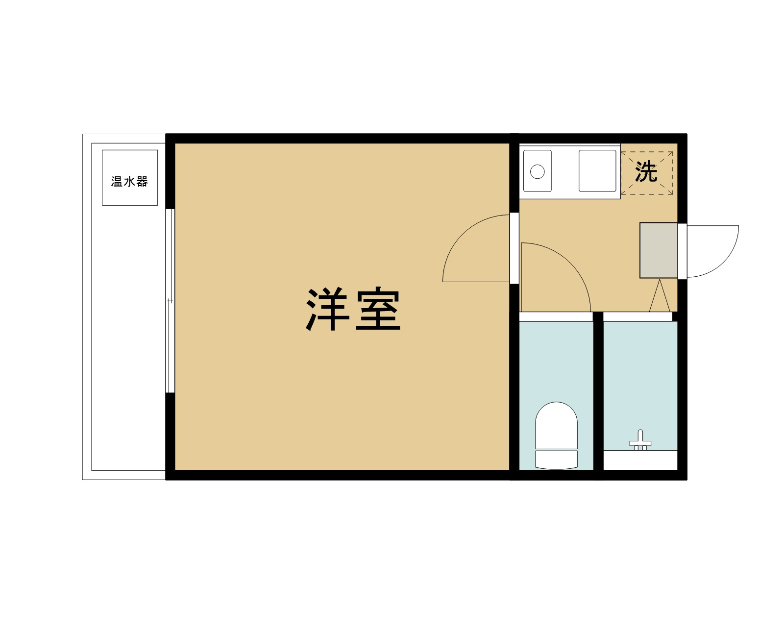 五番館の間取り