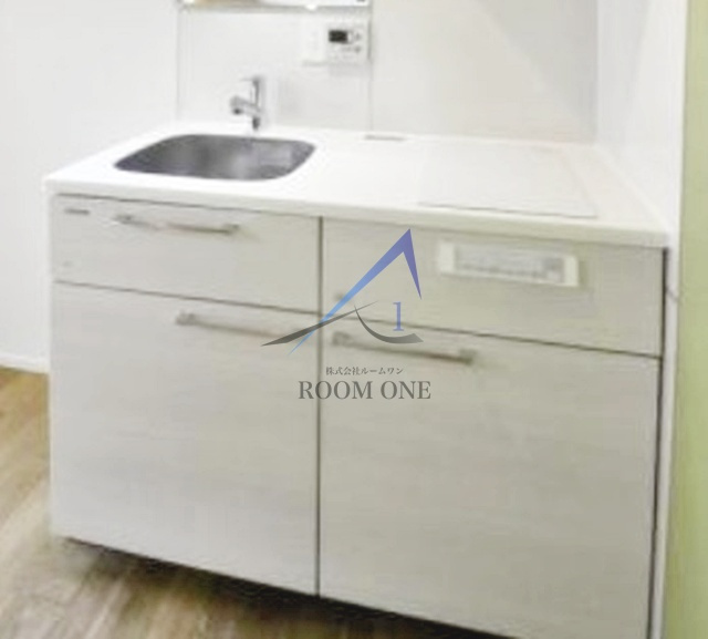 方南町テラスハウスEの収納|キッチン下収納です。