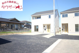 【駐車場】 | 善郷小学校・矢吹中学校区　GRADLE GAEDEN 　矢吹町一本木　第６　全７棟　３号棟 | 駐車スペース３～４台可能です♪　外水道もついていますので洗車に便利です♪