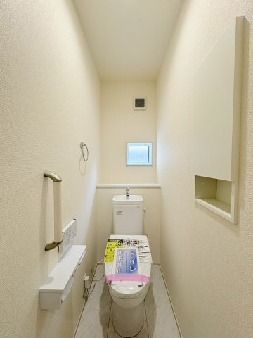 狭山市柏原　新築分譲　西武新宿線『狭山市駅』バス16分　【柏原小学区】のトイレ