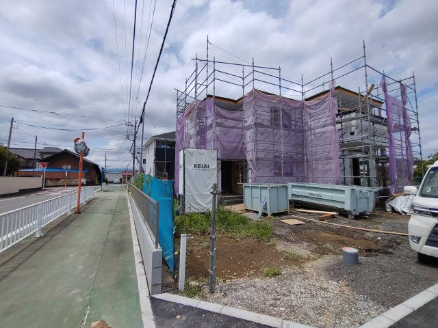 【前面道路含む現地写真】 | テラシエ高崎市乗附町1期ー③