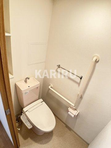 チャコーレ岡本のトイレ