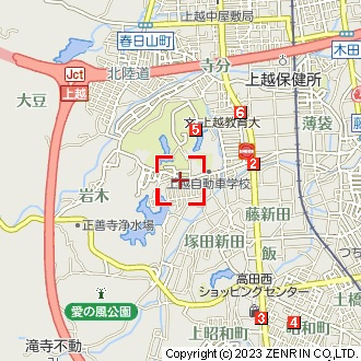 プルメリアの地図|位置図
