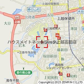 プルメリアの地図|位置図