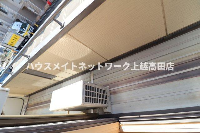 プルメリアのバルコニー|バルコニー（参考同型206号室室内写真）