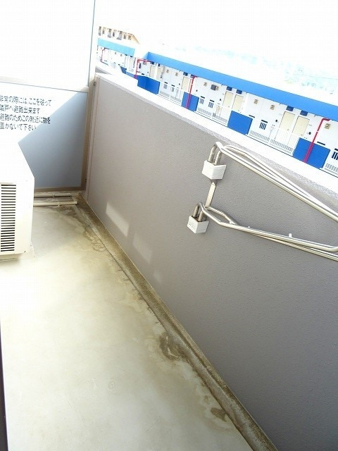 ベルクリーベのバルコニー