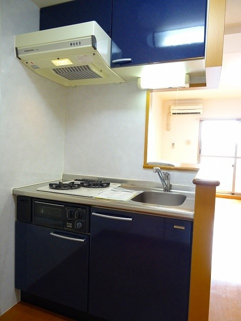 ベルクリーベのキッチン