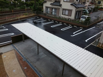 【駐車場】 | ル・リアンⅠ | 駐車場完備です