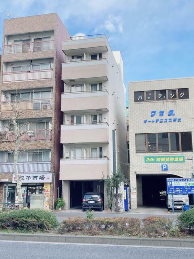 早稲田ハウスの外観|外観★バルコニー付★