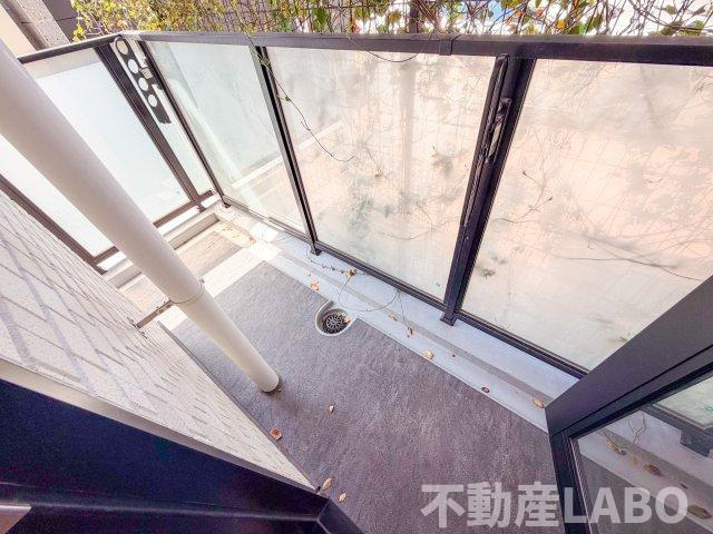 D-residence　長居のバルコニー