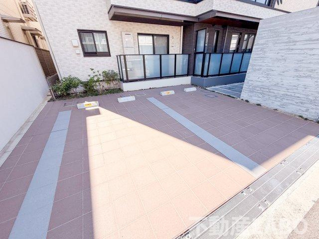 D-residence　長居の駐車場