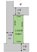 上尾市富士見1丁目　売地の画像