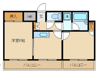【間取り】 | ソシアルマンション | 間取りです。