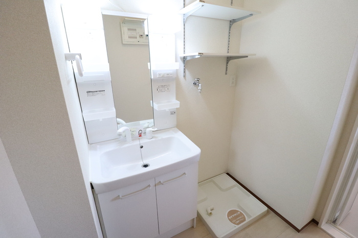 大黒屋　十四番館の洗面所|使いやすい洗面所です