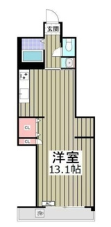 【間取り】 | 三田向原コーポ | 間取りです。