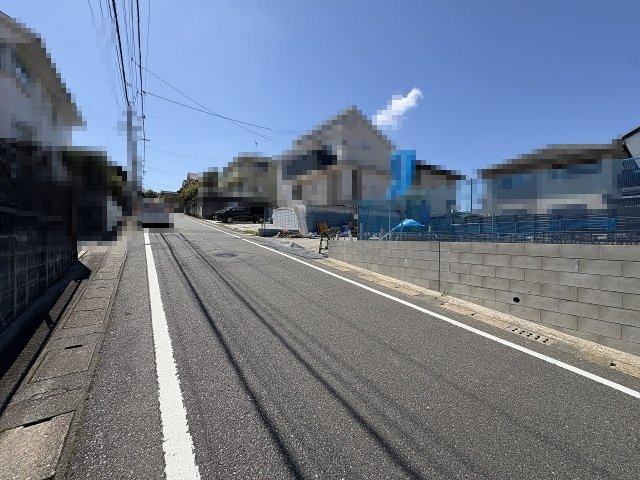 【その他】 | 糟屋郡志免町別府東2丁目3期・平屋　1号棟（全1棟）【仲介手数料無料・0円】 | 現地写真。前面道路です。