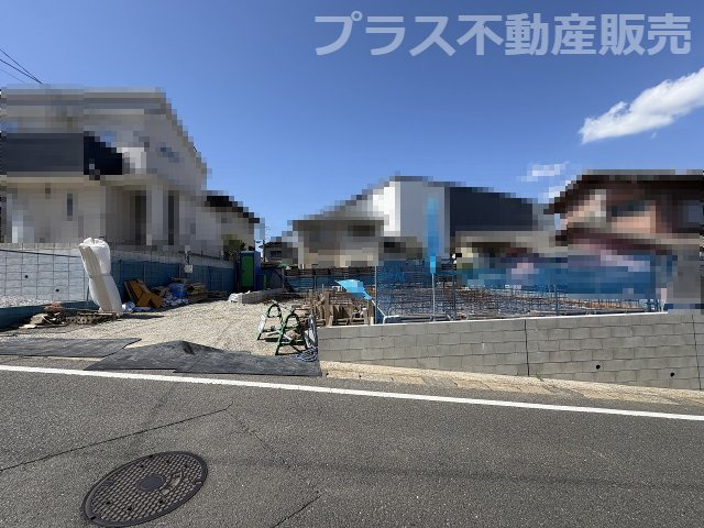 【外観】 | 糟屋郡志免町別府東2丁目3期・平屋　1号棟（全1棟）【仲介手数料無料・0円】 | 建築中の物件は、お近くのモデルハウスも一緒にご覧頂けます。