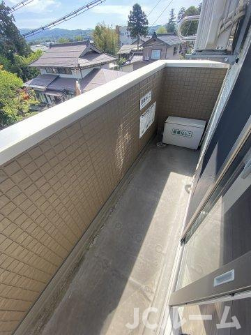 ベルファミーユのバルコニー