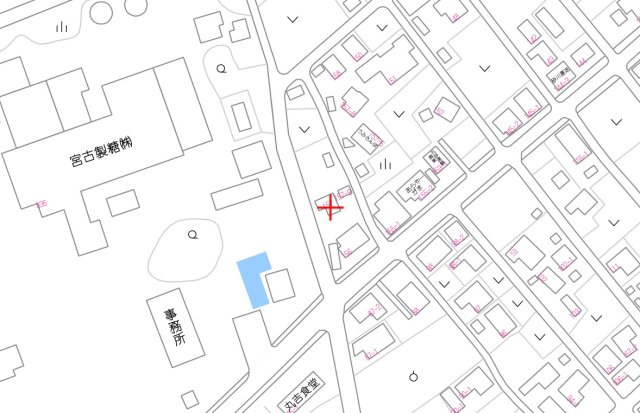 砂川１８０坪　売地（上物あり）の地図