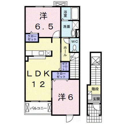 【間取り】 | プランドール　３