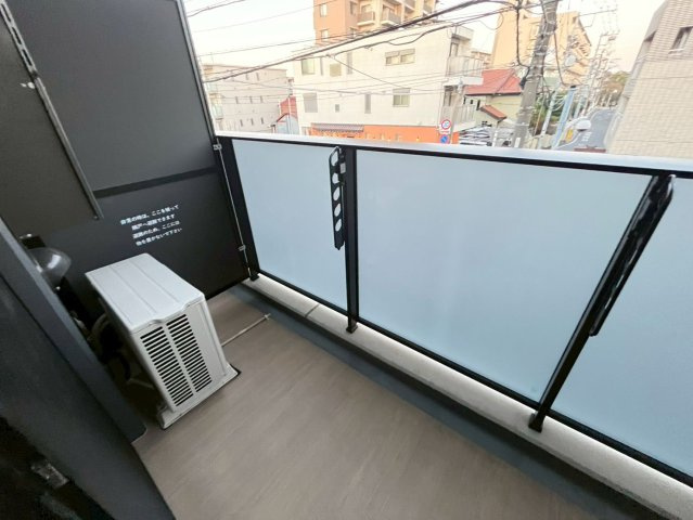 アロー東海神37番館のバルコニー