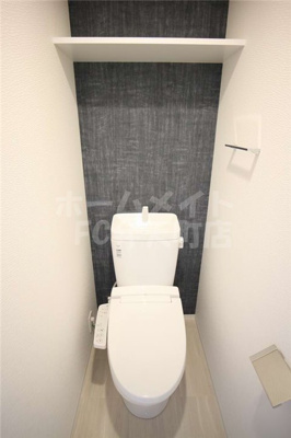 【トイレ】 | S-RESIDENCE大阪九条North | 清潔感のあるトイレです