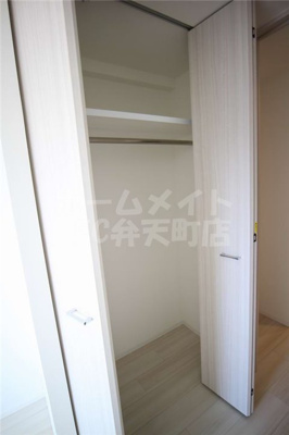 【収納】 | S-RESIDENCE大阪九条North | 収納のためのスペースです